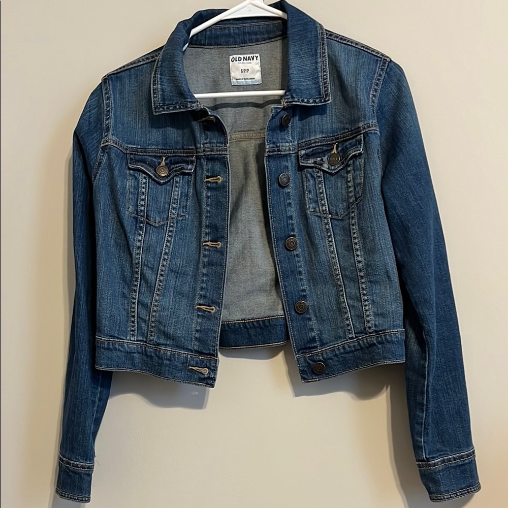 Old Navy Blue Jean Jacket Classic Style